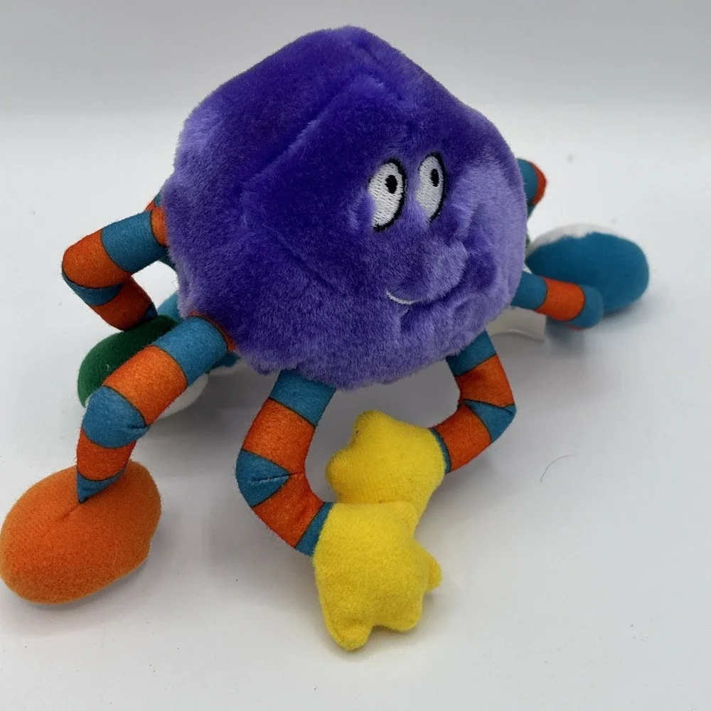 Soundprints Mother Goose ITSY BITSY SPIDER Finger Puppet Plush Mini Stuffed Toy - Picture 5 of 8